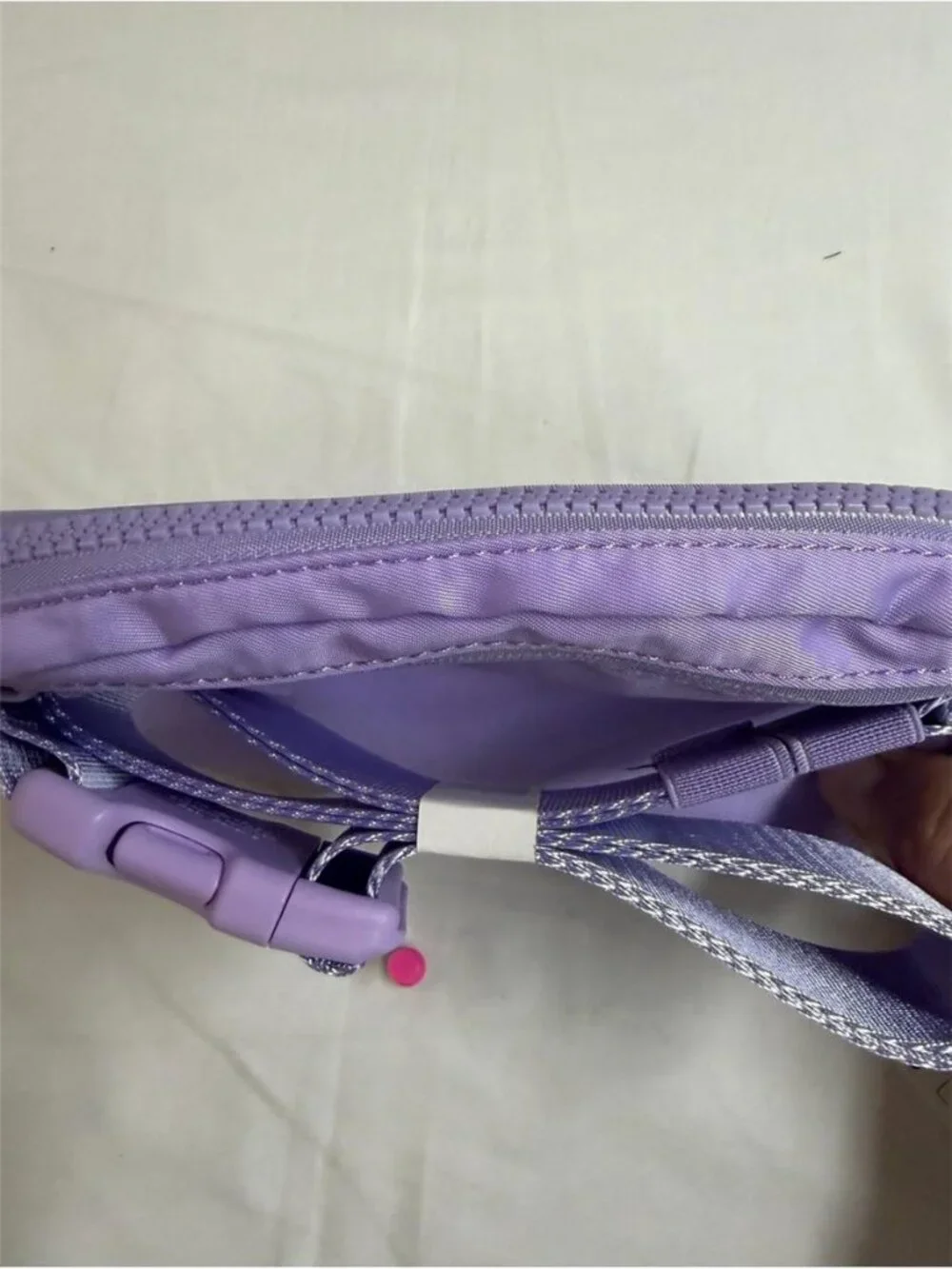 lululemon athletica Lavender Travel Cosmetic Pouch NWT